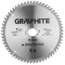 Пильный диск GRAPHITE 235x30x2 Z60 55H694