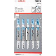 Пилочка для электролобзика Bosch T118G 5 шт. 2608631012