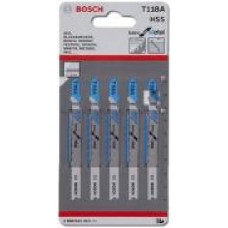 Пилочка для электролобзика Bosch T118A 5 шт. 2608631013