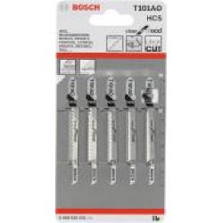 Пилочка для электролобзика Bosch T101AO 5 шт. 2608630031