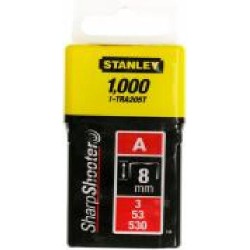 Скобы для ручного степлера Stanley 8 мм тип 53 (А) 1000 шт. 1-TRA205T