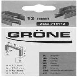 Скобы для ручного степлера Grone 12 мм тип A 500 шт. 2553-711112