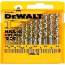 Набор сверл по металлу DeWalt HSS-G 1,5-6,5 мм 13 шт. DT5922