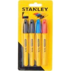 Маркер Stanley Fine Tip STHT81391-0 4 шт. STHT81391-0