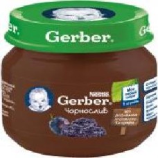 Пюре Gerber Чернослив 80 г 7613033513978