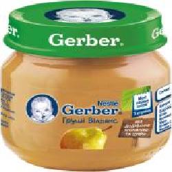 Пюре Gerber гуши Вильямс 80 г 7613033513237