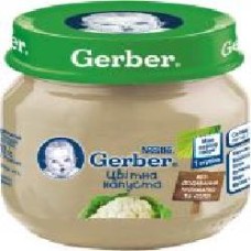 Пюре Gerber Цветная капуста 80 г 5900452078662