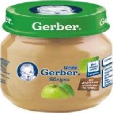 Пюре Gerber Яблоко 80 г 5900452078419;7613033514036