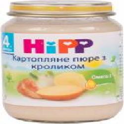 Пюре Hipp Кролик в картофельном пюре 190 г 9062300106944