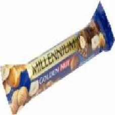 Молочный шоколад Millennium Golden Nut с цельными лесными орехами 40 г 40 г