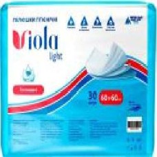 Пеленки одноразовые Виола light 30 шт. 60х60 см