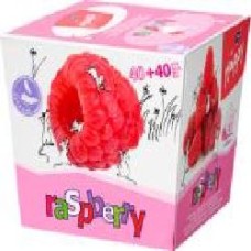 Салфетки бумажные в коробке HAPPY BELLA BABY универсальные Малина (BB-042-U080-006) 80 шт.