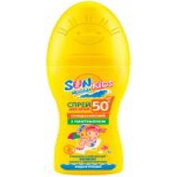 БИОКОН Солнцезащитный спрей для детей Биокон SPF 50 Sun Marina Kids 150 мл