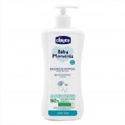 Шампунь 2 в 1 Chicco Baby Moments Без слез (10592.00) 750 мл