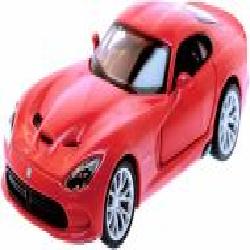 Автомодель Bburago 1:32 Dodge SRT Viper GTS2013 красный 18-43033