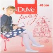 Колготки для девочек Duna DuVe Fantasy 3В 445 4В 145 р.152 белый