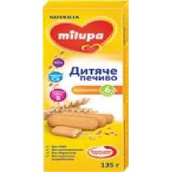 Печенье Milupa Пшеничное 135 г от 6 мес. 5051594004467