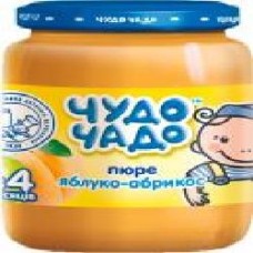 Пюре Jaffa Чудо-Чадо Яблоко и абрикос 170 г