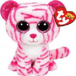 Мягкая игрушка TY Beanie Boo's Тигренок Asia 15 см розовый 36180