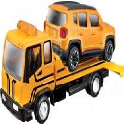 Игрушка Bburago Эвакуатор с автомоделью Jeep Renegade 1:43 18-31417