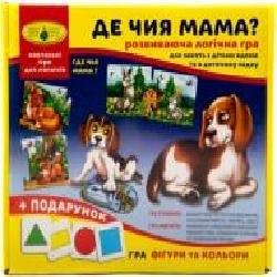 Игра настольная КФИ Где чья мама? 4820121186034