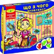 Игра настольная КФИ Что из чего сделано? 4820121187451