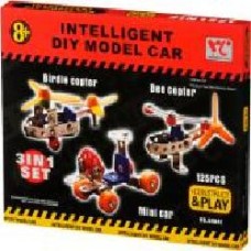 Конструктор Same Toy Inteligent DIY Model Car 3в1 125 элементов 58041Ut