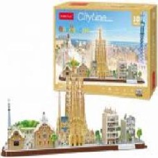 3D-конструктор CubicFun CITY LINE BARCELON