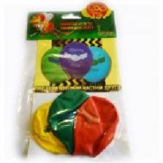 Набор воздушных шариков Шарте «Вірному другу' с рисунком 28 см разноцветный 3 шт. Набор воздушных шариков Шарте «Вірному другу' с рисунком 28 см разноцветный 3 шт.