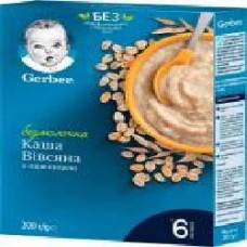 Каша безмолочная Gerber от 6 месяцев быстрорастворимая Овсяно-пшеничная 200 г