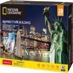 3D-пазл CubicFun National Geographic Эмпайр Стэйт Билдинг DS0977h