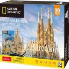 3D-пазл CubicFun National Geographic Храм Святого Семейства DS0984h