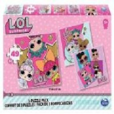 Игра-пазл Spin Master из трех пазлов L.O.L. Surprise SM98296/6052478