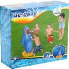 Игрушка Bestway 52246 Боксерская груша Акула 74х74х132 см