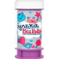 Мыльные пузыри Булька Bubble 60 мл Девочки