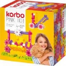 Конструктор Korbo Pink 110 деталей