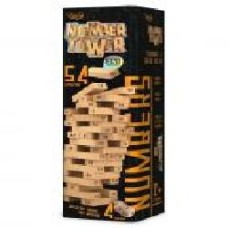 Игра настольная Danko Toys Number Tower (укр.) UNS-02-01U