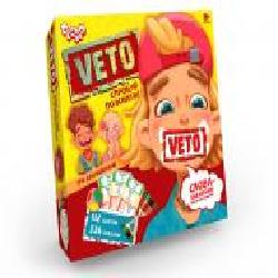 Игра настольная Danko Toys VETO (укр.) VETO-01-01U