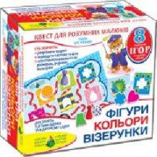 Игра настольная КФИ Квест фигуры, цвета