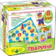 Игра настольная КФИ Квест Животные