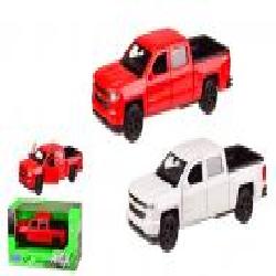 Автомодель Welly 1:32 Chevrolet Silverado в ассортименте 39893