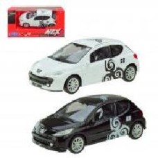 Автомодель Welly 1:43 PEUGEOT 207 в ассортименте 44004S-CW