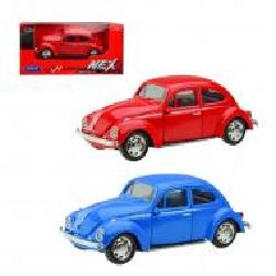 Автомодель Welly 1:43 VOLKSWAGEN BEETLE в ассортименте 44013CW