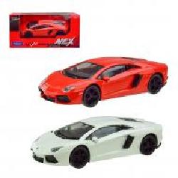 Автомодель Welly 1:43 LAMBORGHINI AVENTADOR в ассортименте 44037CW