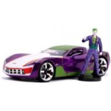 Игровой набор Jada 1:24 Chevrolet Corvette Stingray Concept (2009) с фигуркой Джокера 253255020