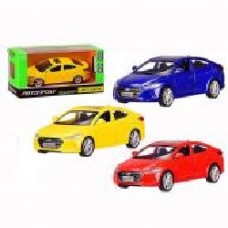 Автомодель Автопром 1:43 Hyundai ELANTRA, 3 цвета в ассортименте 3434