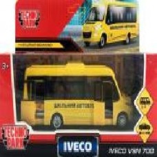 Автомодель Technopark Автобус Iveco Daily Діти 1:43 DAILY-15CHI-YE