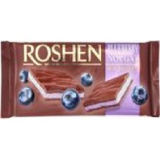 Шоколад Roshen молочный с черничной нугой 90г