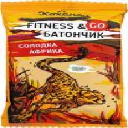 Батончик Кохана Fitness & Go Сладкая Африка ананас 40 г