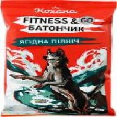 Батончик Кохана Fitness & Go Ягодный север клюква 40 г